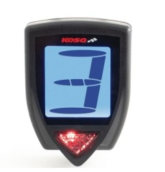 KOSO Super Slim Style universal black gear indicator for KYMCO, YAMAHA YFM 350 from 2006 to 2020