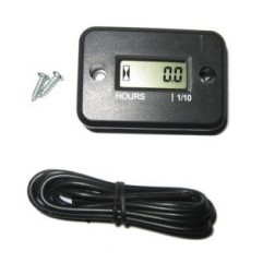 ART black wired hour meter for BETA RR 250, HONDA CAMINO 50 from 1976 to 2024