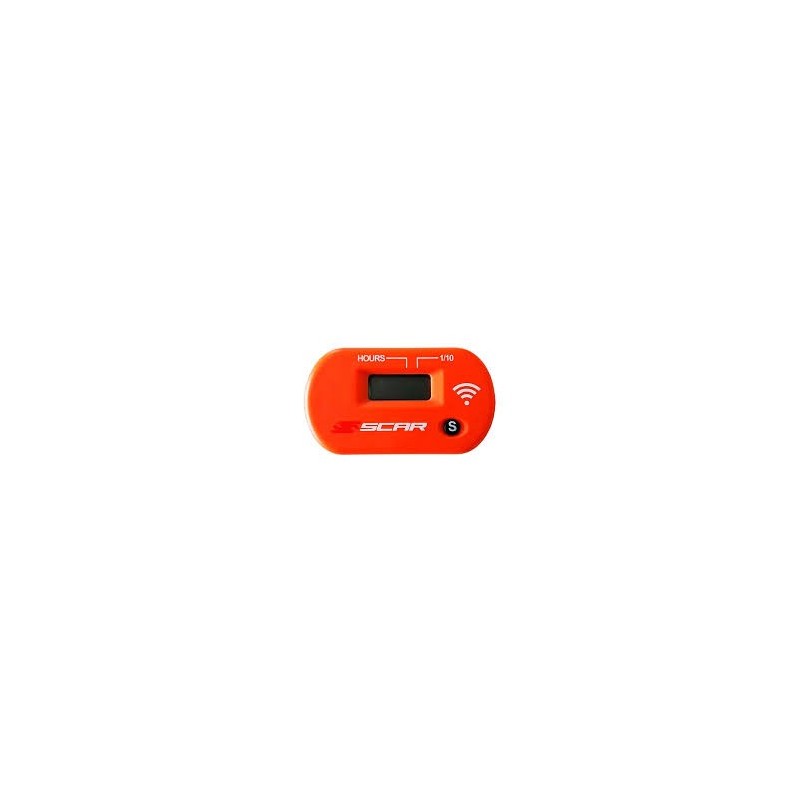 SCAR Wireless hour meter with orange Velcro for BETA RR 250, HONDA CAMINO, MBS 50 from 1976 to 2024 SCAR Wireless hour meter with orange Velcro for BETA RR 250, HONDA CAMINO, MBS 50 from 1976 to 2024
