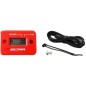 SCAR wired hourmeter with red Velcro for BETA RR 250, HONDA CAMINO, MBS 50 from 1976 to 2024 SCAR wired hourmeter with red Velcro for BETA RR 250, HONDA CAMINO, MBS 50 from 1976 to 2024