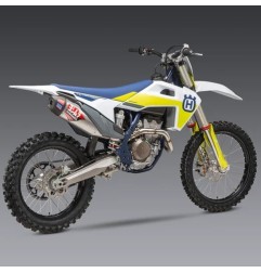 Complete YOSHIMURA RS-12 Signature Series exhaust system for GAS GAS, HUSQVARNA, KTM from 2019 to 2023