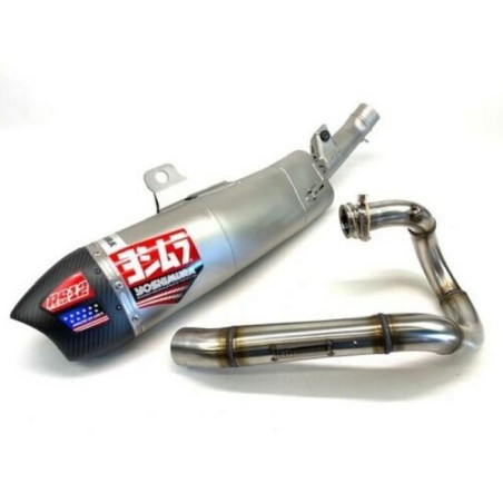 Complete YOSHIMURA RS-12 Signature Series exhaust system for GAS GAS, HUSQVARNA, KTM from 2019 to 2023