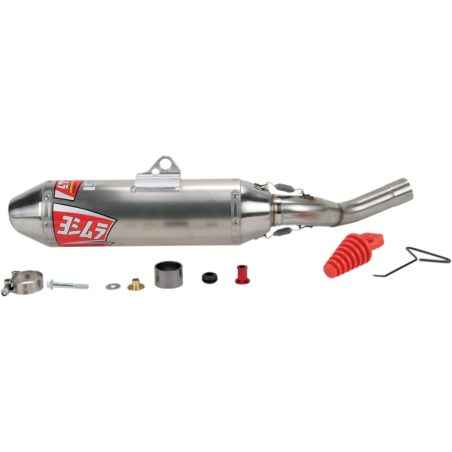 Yoshimura USA RS2-Schalldämpfer aus Edelstahl und Aluminium mit Stahlendkappe für ARCTIC CAT DVX, KAWASAKI KFX und SUZUKI LTZ 40