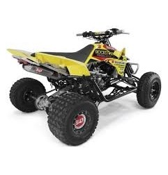 Complete YOSHIMURA RS2 exhaust system for SUZUKI LTR 450 QUADRACER from 2006 to 2011