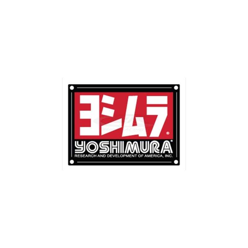 Plaque logo YOSHIMURA USA for silencer RS-4