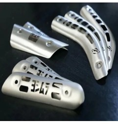 Pare-chaleur collecteur Yoshimura USA échappement 757010 pour KAWASAKI KXF, SUZUKI RMZ 250 de 2004 à 2005
