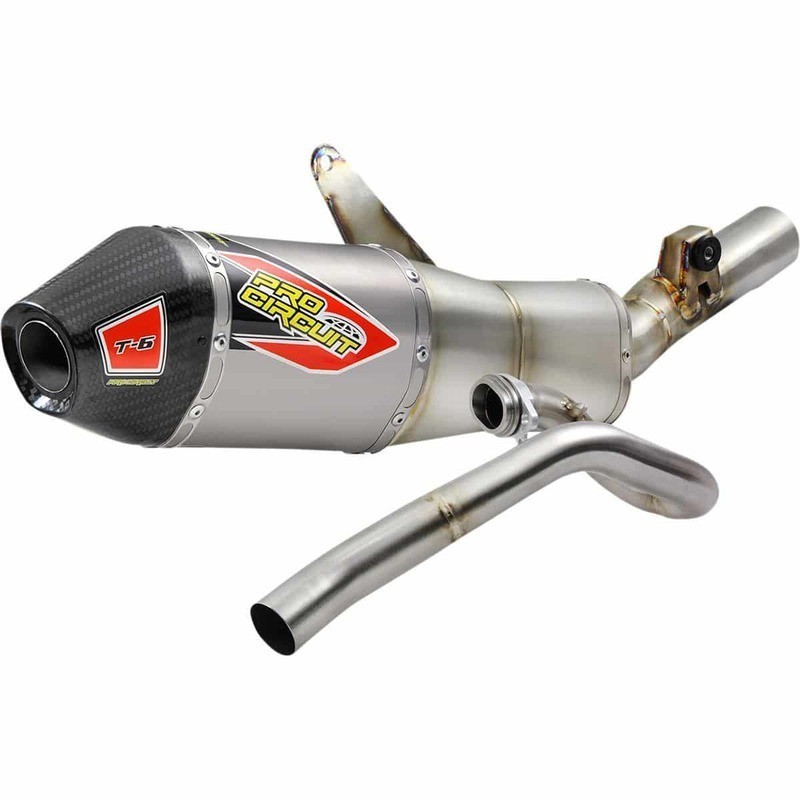 Complete exhaust system PRO CIRCUIT T-6 GP for HONDA CRF 450 from 2021 to 2025 Complete exhaust system PRO CIRCUIT T-6 GP for HONDA CRF 450 from 2021 to 2025