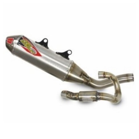 Complete PRO CIRCUIT T-6 exhaust system for GAS GAS ECF, MCF, KTM SXF 450, 500 from 2023 to 2025