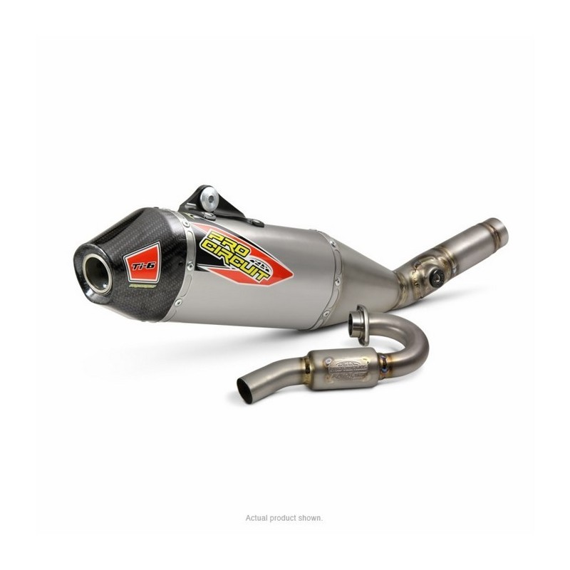 Complete exhaust system PRO CIRCUIT T-6 for KAWASAKI KX 250 from 2021 to 2024 Complete exhaust system PRO CIRCUIT T-6 for KAWASAKI KX 250 from 2021 to 2024