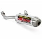 PRO CIRCUIT -Auspuffschalldämpfer R-304 aus gebürstetem Aluminium für GAS GAS MC, HUSQVARNA TC und KTM SX 65 der Modelljahre 201
