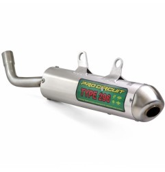 Silencioso de escape PRO CIRCUIT 296 aluminio para HUSQVARNA TC, TE, TX, KTM EXC, SX, XC 250, 300 de 2018 a 2022