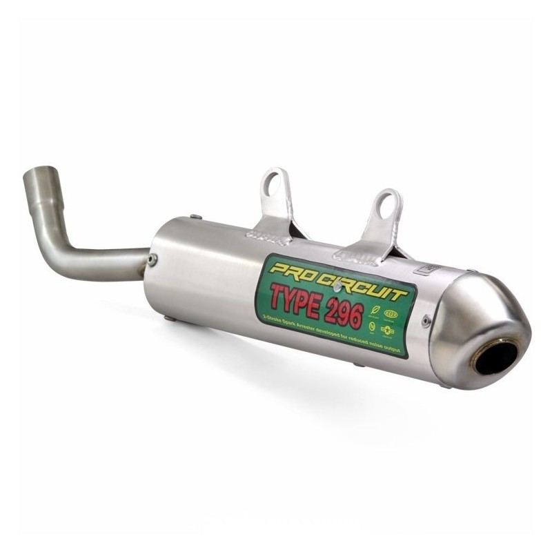 Silencioso de escape PRO CIRCUIT 296 aluminio para HUSQVARNA TC, TE, TX, KTM EXC, SX, XC 250, 300 de 2018 a 2022 Silencioso de escape PRO CIRCUIT 296 aluminio para HUSQVARNA TC, TE, TX, KTM EXC, SX, XC 250, 300 de 2018 a 2022
