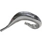 FRESCO Raw chrome-plated steel exhaust system for BETA RR 125 from 2020 to 2025 FRESCO Raw chrome-plated steel exhaust system for BETA RR 125 from 2020 to 2025