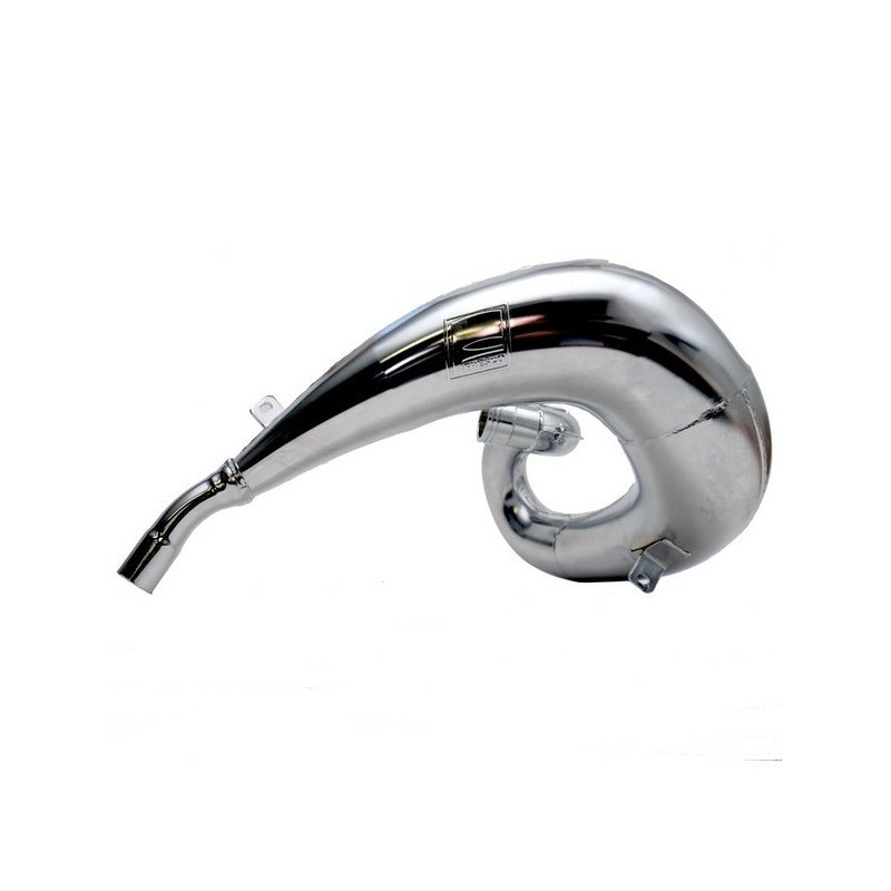 FRESCO Raw chrome-plated steel exhaust system for BETA RR 250, 300 from 2013 to 2025 FRESCO Raw chrome-plated steel exhaust system for BETA RR 250, 300 from 2013 to 2025