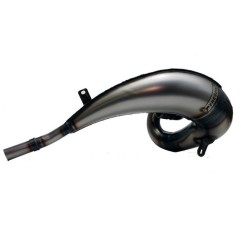 FRESCO Sistema de escape en acero bruto para FANTIC XE, XX, YAMAHA YZ 125 de 2005 a 2022
