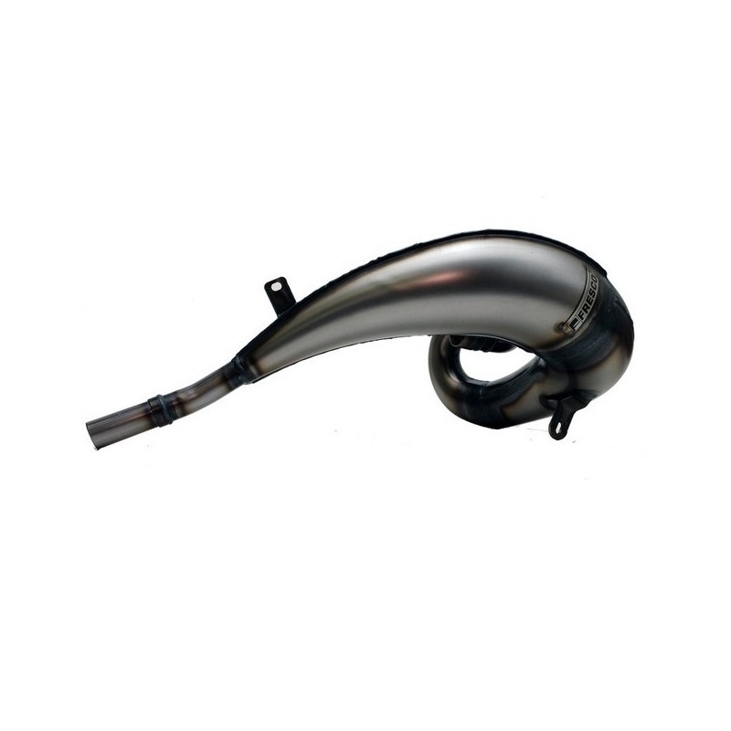 FRESCO Sistema de escape en acero bruto para FANTIC XE, XX, YAMAHA YZ 125 de 2005 a 2022 FRESCO Sistema de escape en acero bruto para FANTIC XE, XX, YAMAHA YZ 125 de 2005 a 2022