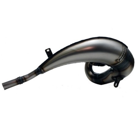 FRESCO Sistema de escape en acero bruto para FANTIC XE, XX, YAMAHA YZ 125 de 2005 a 2022