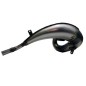 FRESCO Sistema de escape en acero bruto para FANTIC XE, XX, YAMAHA YZ 125 de 2005 a 2022 FRESCO Sistema de escape en acero bruto para FANTIC XE, XX, YAMAHA YZ 125 de 2005 a 2022