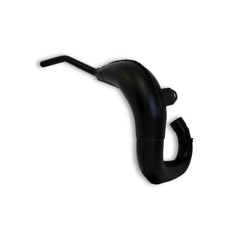 Sistema de escape FRESCO vintage de acero para KAWASAKI KDX 125 de 1990 a 1999 Sistema de escape FRESCO vintage de acero para KAWASAKI KDX 125 de 1990 a 1999