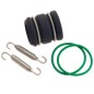 BOLT exhaust mounting kit for BETA RR, XTRAINER 125, 200, 250, 300 from 2018 to 2024 BOLT exhaust mounting kit for BETA RR, XTRAINER 125, 200, 250, 300 from 2018 to 2024
