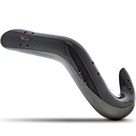 ART carbon exhaust protector for BETA RR 250, 400, 450, 525 from 2004 to 2012