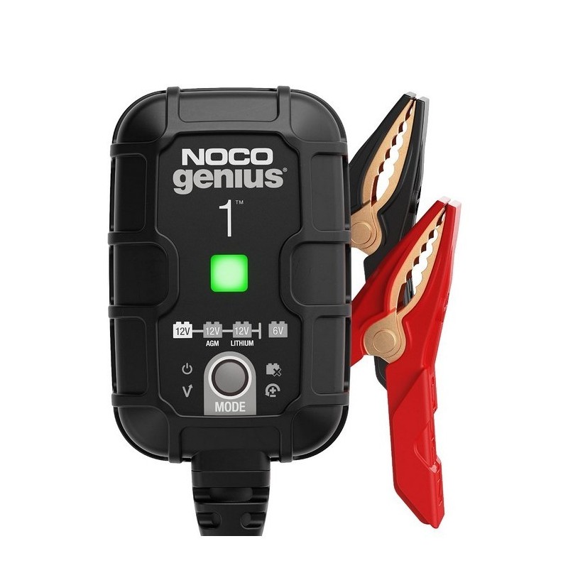 Cargador de batería inteligente NOCO Genius1 6/12V 1A para motos, coches, ... Cargador de batería inteligente NOCO Genius1 6/12V 1A para motos, coches, ...