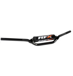 RFX Pro F8 RC High tapered handlebars with 28.6 mm crossbar, black