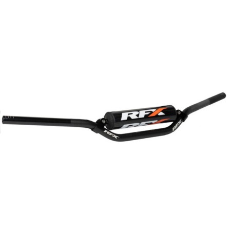 RFX Pro F8 RC High tapered handlebars with 28.6 mm crossbar, black