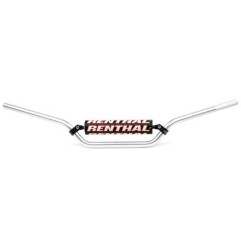 Guidon RENTHAL 837 Vintage Mid Argent 7 et 8"