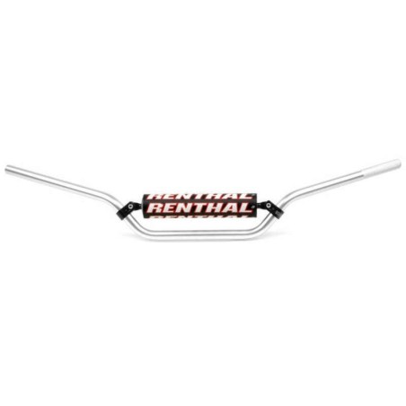 RENTHAL 383 Vintage High Silver 7 and 8" handlebars