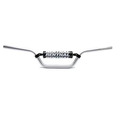 RENTHAL -Lenker für ATV 787, 7 und 8" in Silber, passend für HONDA TRX, KAWASAKI KFX, SUZUKI LTZ QUADSPORT 400, 450, Baujahre 19