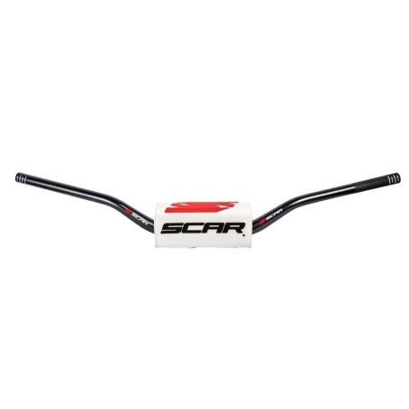 SCAR O² RC handlebars with white foam for HONDA CRF, KASAWAKI KXF