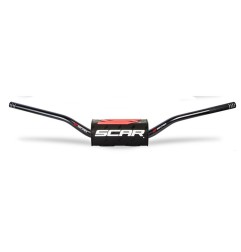 Guidon SCAR O² bleue foncé pour YAMAHA YZ, YZF