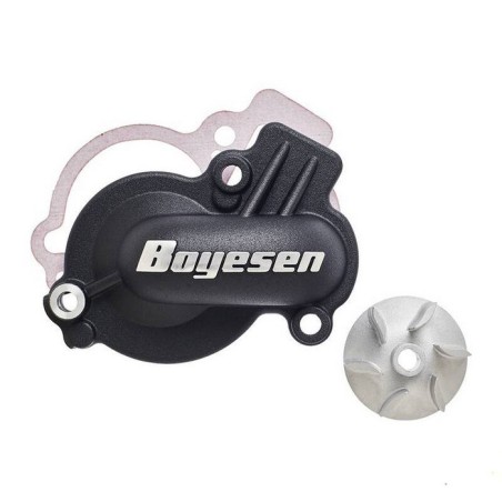 Cuerpo bomba de agua + turbina negro BOYESEN para HONDA CRF 150 R de 2007 a 2025