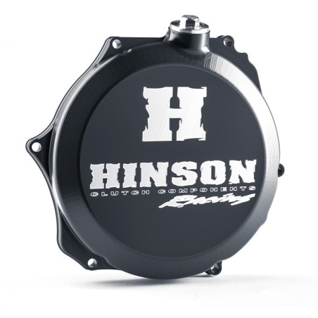 Couvercle de carter embrayage noir HINSON Billetproof pour GAS GAS, HUSQVARNA TE, KTM SX, XCW, XC, EXC 125, 150 de 2023 à 2026