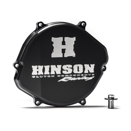 Tapa de embrague negra HINSON para HM CREF, CRE, MOTARD, HONDA CR 250 de 2002 a 2008