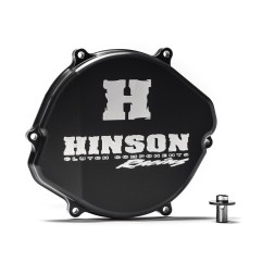 Tapa de embrague negra HINSON para HM CREF, CRE, MOTARD, HONDA CR 250 de 2004 a 2009