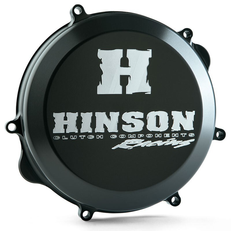 Tapa de embrague negra HINSON para HONDA CRF 450 de 2005 a 2017 Tapa de embrague negra HINSON para HONDA CRF 450 de 2005 a 2017