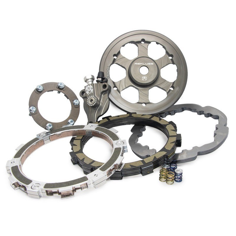 Complete REKLUSE RadiusX clutch kit for GAS GAS EC, MC, HUSQVARNA TC, TE, KTM EXC, SX, XCW 250, 300 from 2017 to 2023 Complete REKLUSE RadiusX clutch kit for GAS GAS EC, MC, HUSQVARNA TC, TE, KTM EXC, SX, XCW 250, 300 from 2017 to 2023