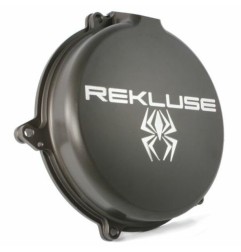 REKLUSE -Kupplungsgehäusedeckel aus schwarzem Aluminium für GAS GAS ECF, MCF, HUSQVARNA, KTM EXCF, SXF 250, 350 von 2016 bis 202