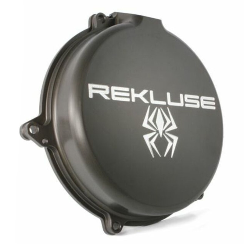 Tapa de embrague REKLUSE aluminio negro para GAS GAS ECF, EC, YAMAHA WRF, YFZ, YZF 450 de 2003 a 2021 Tapa de embrague REKLUSE aluminio negro para GAS GAS ECF, EC, YAMAHA WRF, YFZ, YZF 450 de 2003 a 2021