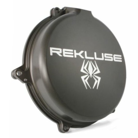 Tapa de embrague REKLUSE aluminio negro para GAS GAS, HUSQVARNA, KTM EXCF, SMR, SXF 450, 500, 501 de 2015 a 2023