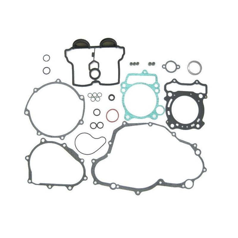 Complete TECNIUM engine gasket pack for FANTIC TFES, GAS GAS ECF, YAMAHA WRF, YZF 250, 300 from 2001 to 2015