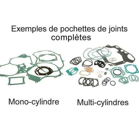 Complete CENTAURO engine gasket pack for KAWASAKI KFX 450 from 2008 to 2014