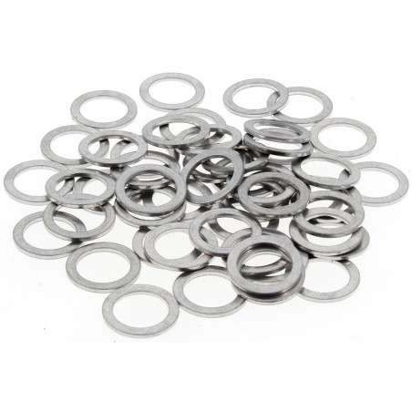 BIHR aluminum washers 16x22x1.5 mm bag of 50 pieces