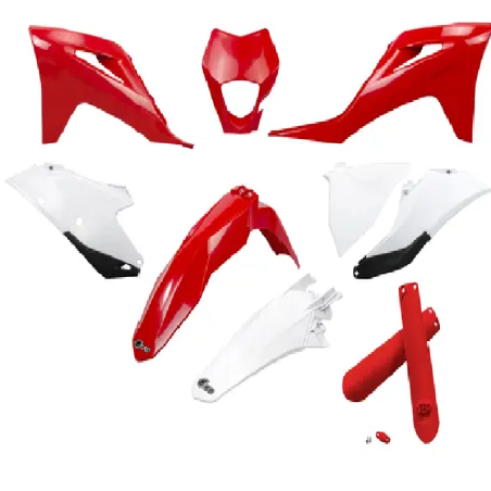 UFO replacement plastics kit for GAS GAS EC 250, EC 250 F, EC 300, EC 350 F from 2021 to 2023