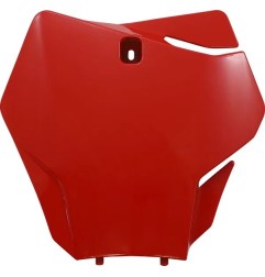 Plaque numéro avant de rechange UFO pour Gas Gas EC, EX, MC 250, 250F, 300, 300F, 350, 350F, 450, 450F de 2021 à 2023