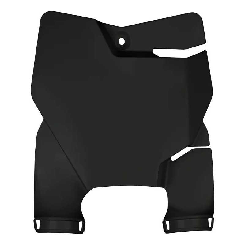 UFO Fork Guard with Frame Number Plate for KTM SX 65, SX 85, SX 85 from 2016 to 2025 - Part No. KT05000#