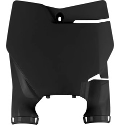 Stadium number plate with UFO fork protectors for MotoCross GAS GAS SX 65, SX 85 17/14, SX 85 19/16
