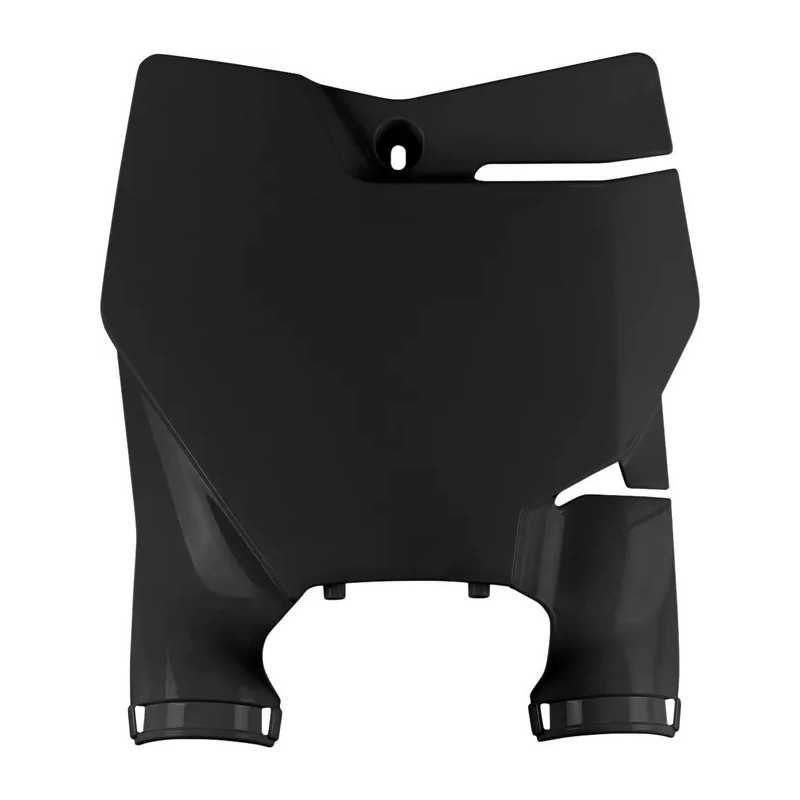 Stadium number plate with UFO fork protectors for MotoCross GAS GAS SX 65, SX 85 17/14, SX 85 19/16